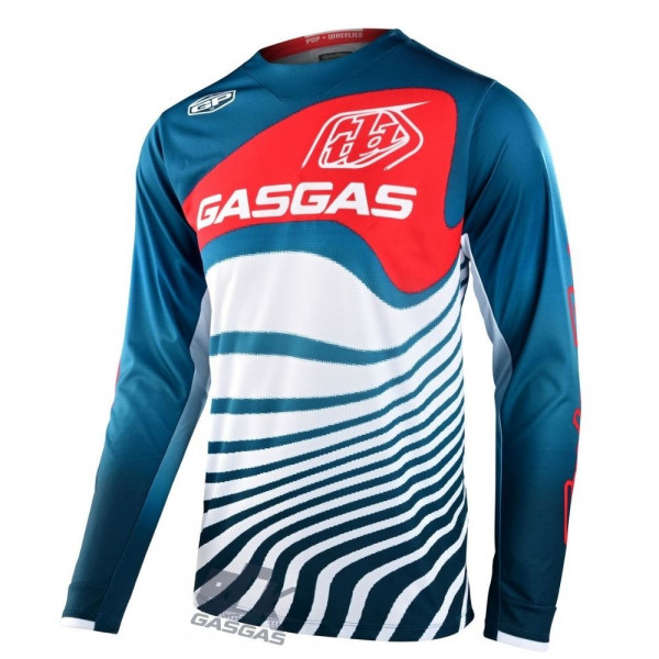 CAMISA GASGAS TROY LEE - TAMANHO - GG