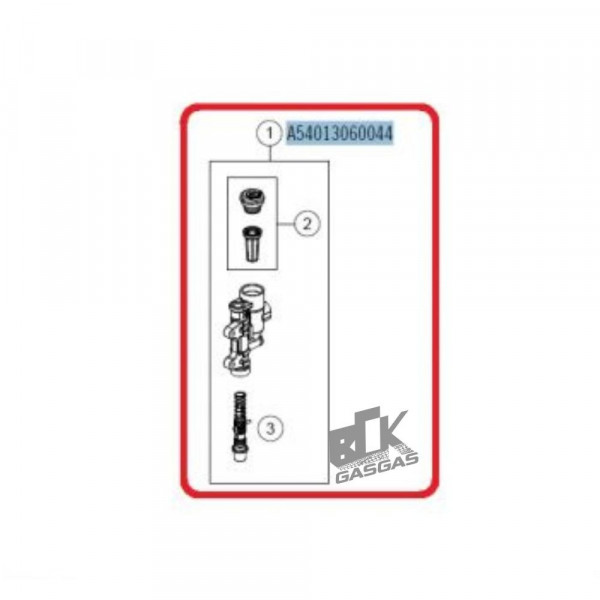 Cilindro De Freio Traseiro Braktec Gasgas / Husqvarna