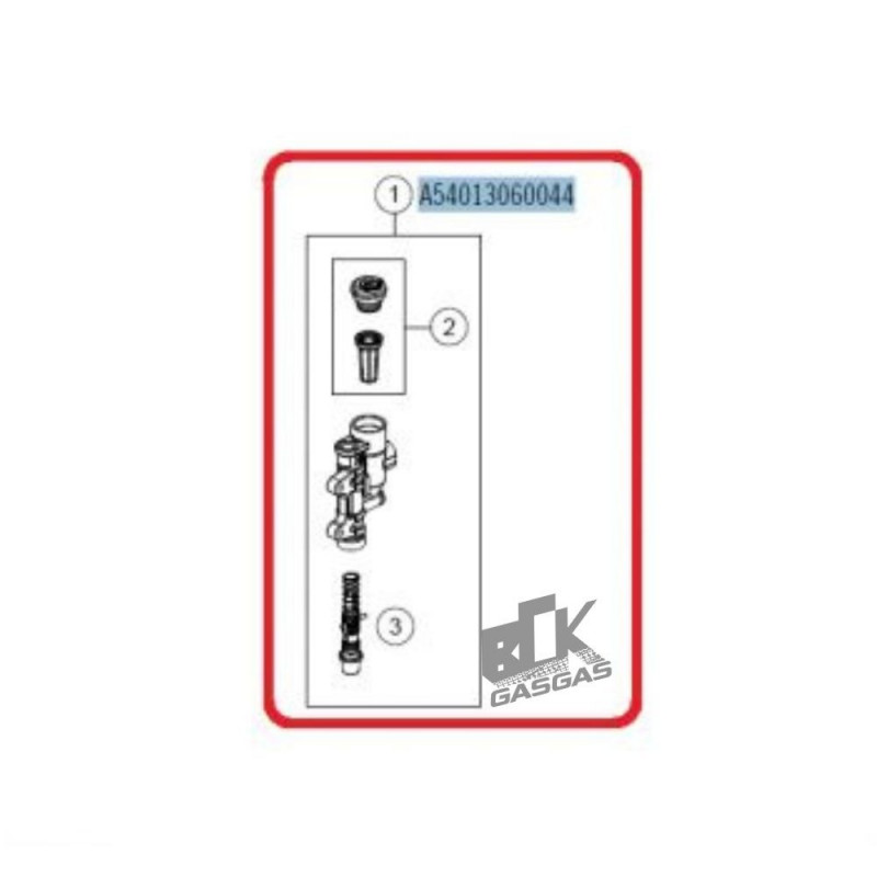 Cilindro De Freio Traseiro Braktec Gasgas / Husqvarna