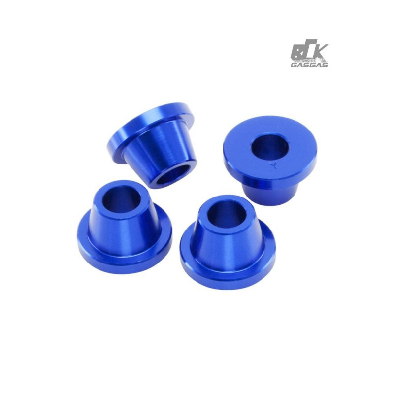 Kit de Arruelas Espaçadoras Zeta para Husqvarna TC125/250 16/- FC250/FC350 16/-  Azul - ZE37-0351