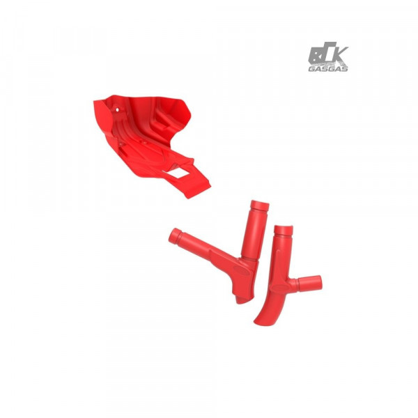 Kit Protetor De Motor   Protetor de Quadro Anker - CRF 230F - Vermelho