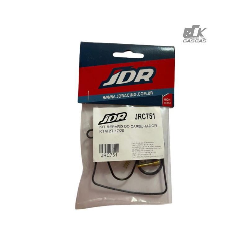 Kit Reparo do Carburador JDR para KTM 2T 17/20