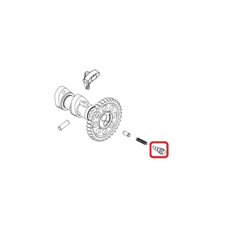 Parafuso De Acoplamento Do Descompressor Gasgas / Ktm / Husqvarna - 77336017050