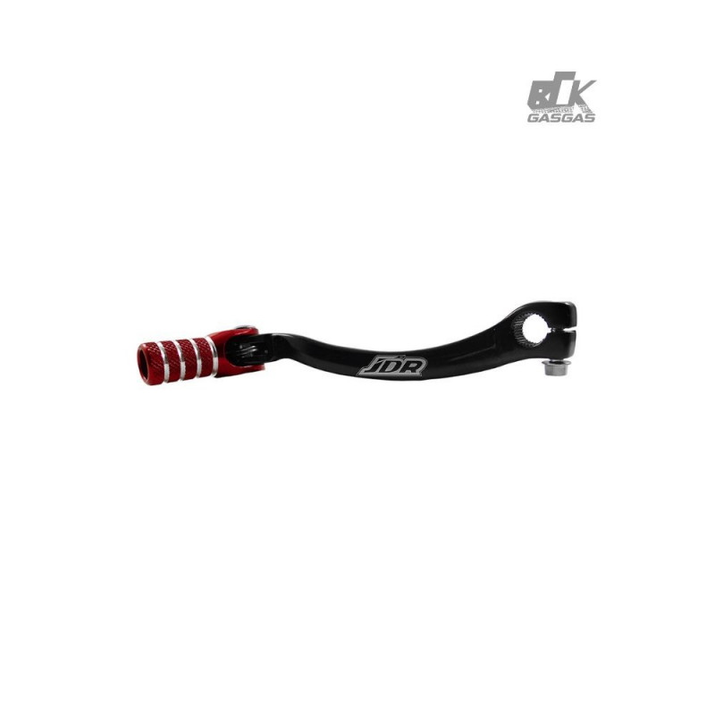 Pedal de Cambio Em Aluminio CNC  JDR para Honda CRF450 09/17 Preto/Vermelho - JPC17214