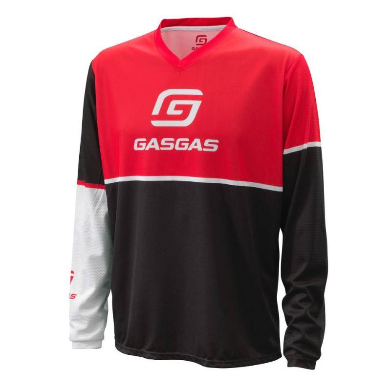 Camisa Gasgas Para Piloto Vermelha E Preta - Tamanho G - 3GG210041604