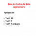 Base do Fecho da Bota Alpinestars T10, T7, T7 Enduro - Preto 